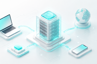 Server connecting computers and devices over a network