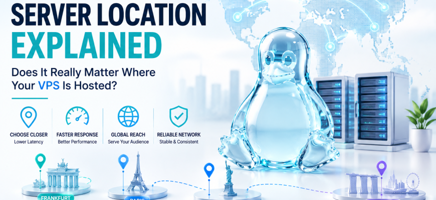Server location explained — how VPS location affects latency and performance